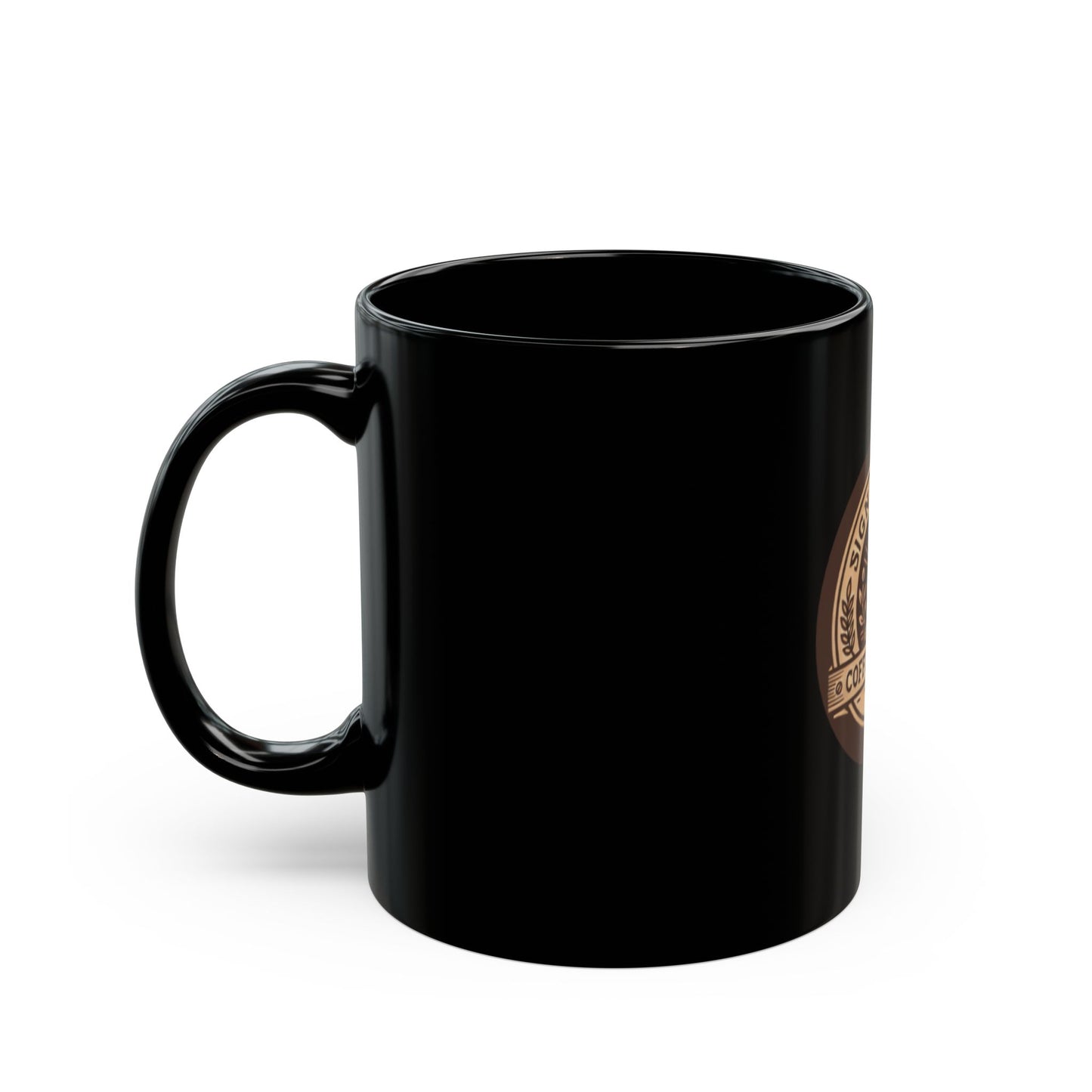 Signal Fire Coffee Company Black Logo Mug (11oz, 15oz)